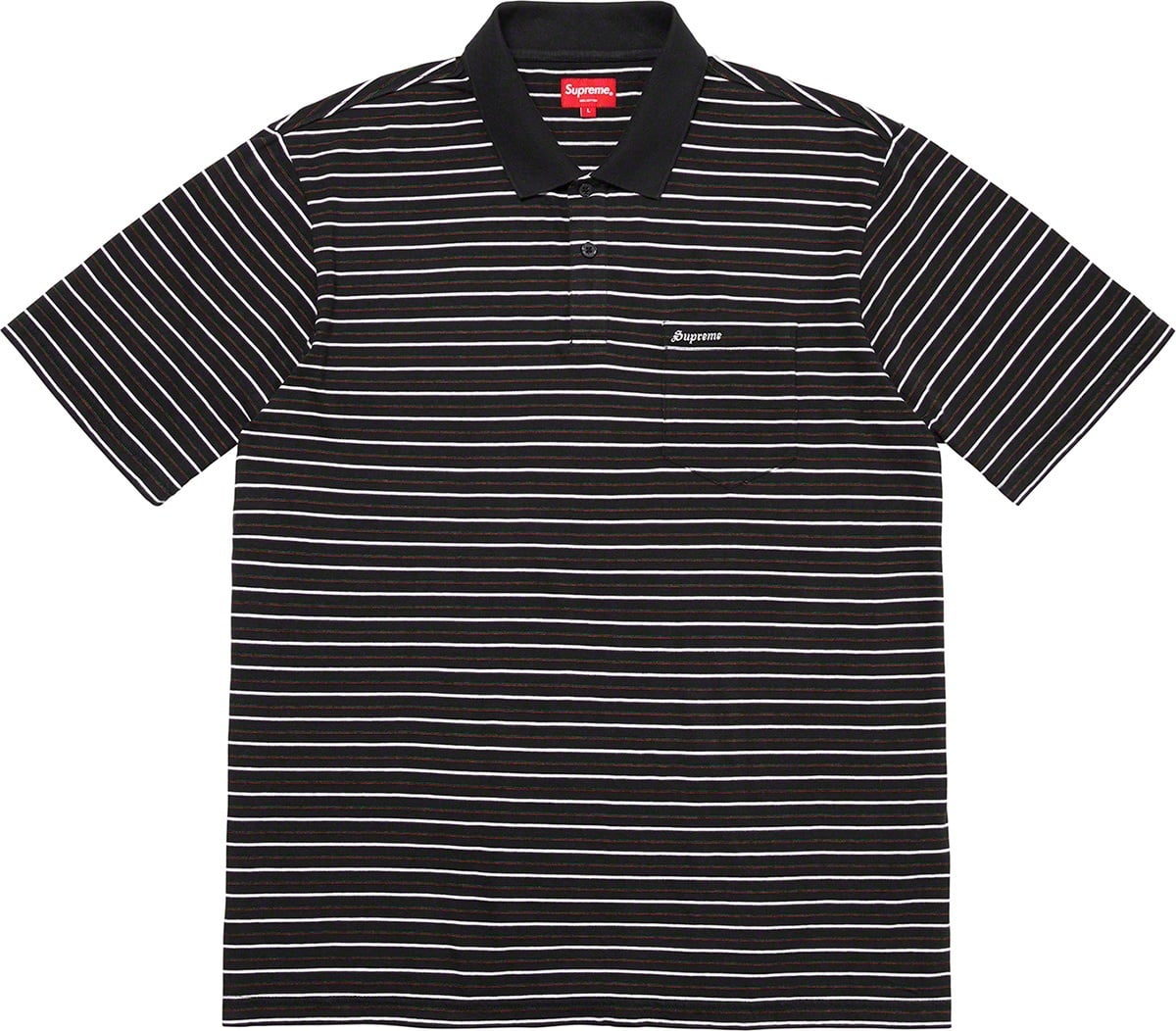 Thin Stripe Polo view 2